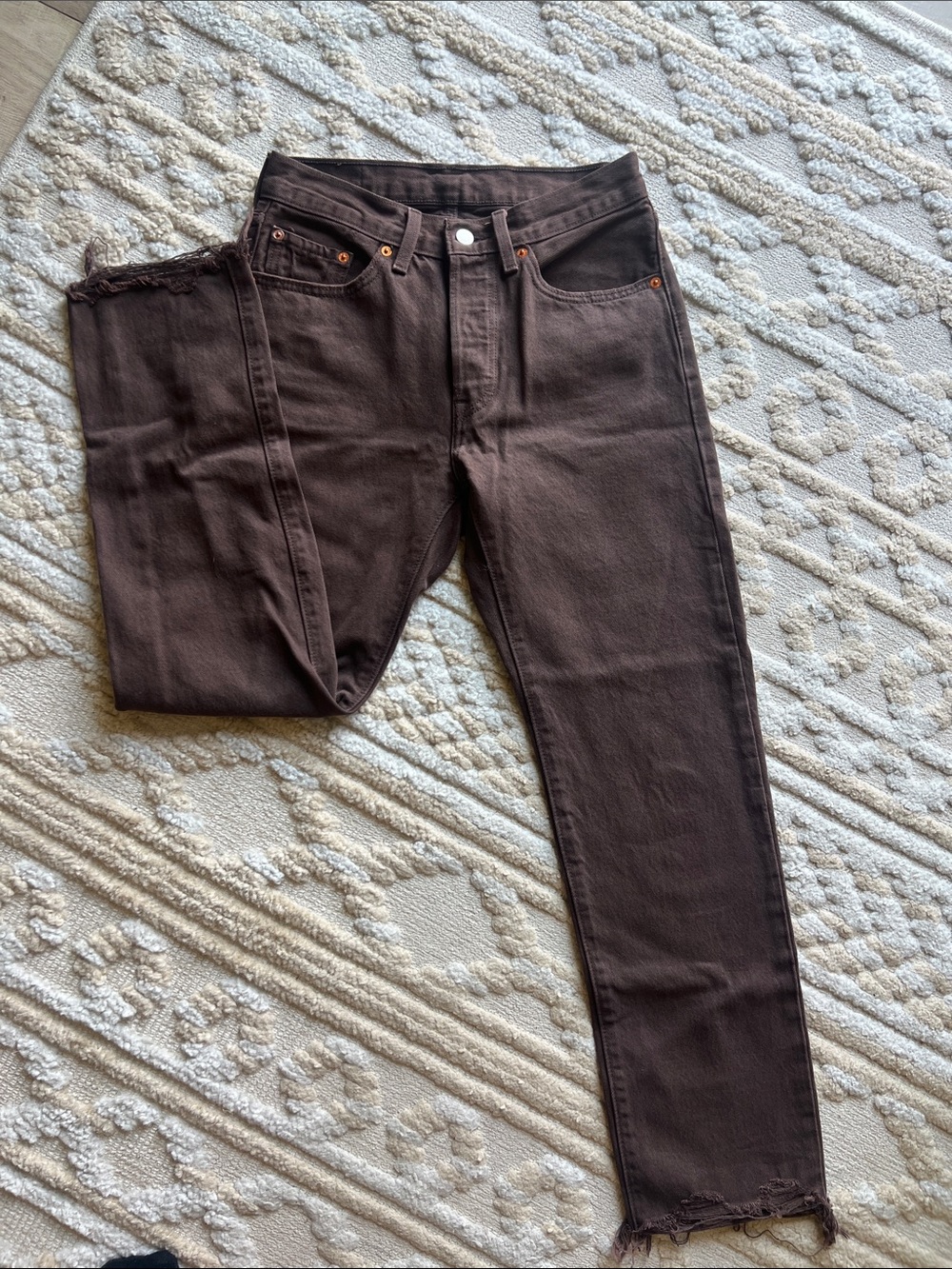 Levi’s Brown Cropped Pant